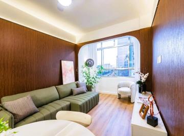 Apartamento de 2 quartos, Santos · Apartamento vista mar à venda Reformado e Mobiliado Jose Menino
