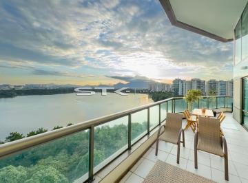 Apartamento de 4 quartos, Rio de Janeiro · Duplex de Luxo na Península com 3 Suítes, Varandão Vista Lagoa - Barra da Tijuca