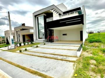 Foto 01 · Casa de Luxo em Condomínio à Venda em Indaiatuba-SP, Bairro Caldeira  4 Quartos, 4 Suítes, 3 Salas  