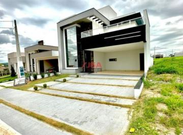 Foto 01 · Casa de Luxo em Condomínio à Venda em Indaiatuba-SP, Bairro Caldeira 4 Quartos, 4 Suítes, 3 Salas