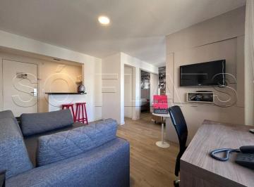 Apartamento · 32m² · 1 Quarto · Flat para com ótima localização próximo da Avenida Nove de Julho e Avenida São Gabriel.