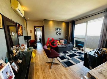 08bea00dbd7717713e2e9e27557e88a898bc657b · Apartamento com 2 dormitórios à venda, 82 m² por R$ 1.020.000,00 - Gonzaga - Santos/SP
