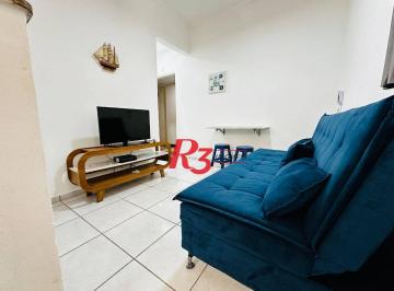 7fc883c0f87a746d24f9bb2bf2fc994a2a301e49 · Apartamento com 1 dormitório para alugar, 50 m² por R$ 3.150,00/mês - Pompéia - Santos/SP