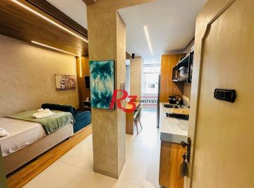 a6aa002685f6ff062377730a969b1084f2087cf1 · Studio para alugar, 35 m² por R$ 4.500,00/mês - Ponta da Praia - Santos/SP
