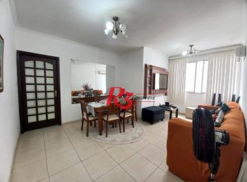 1388889215520a7f6b77a222b44e4e0c256b7495 · Apartamento à venda, 85 m² por R$ 550.000,00 - Embaré - Santos/SP
