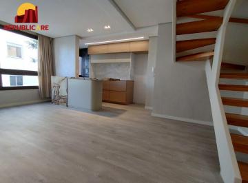 Apartamento · 102m² · 2 Quartos · 1 Vaga · Lindo Duplex 2 dormitórios todo reformado na Dona Laura