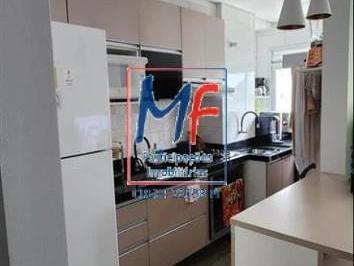 Apartamento · 45m² · 2 Quartos · Excelente apto na Areia Branca, Santos/SP, com 45m² a.u., 2 dormitórios, sala com 2 ambientes, cozin