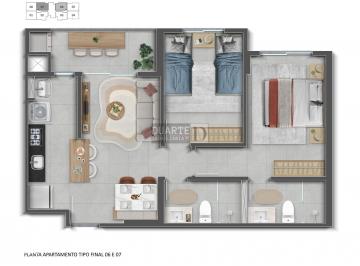 Apartamento · 54m² · 2 Quartos · 1 Vaga · Terreno em Loteamento em Potecas, São José/SC