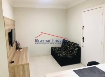 Apartamento · 37m² · 1 Quarto · Apartamento "flat" com 1 dormitório, Centro de São Vicente, área de lazer
