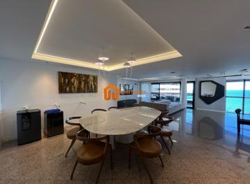 Apartamento · 364m² · 4 Quartos · 4 Vagas · Um Cartão Postal Particular: 364m² com Vista Mar e Varanda Gourmet | Andar Alto