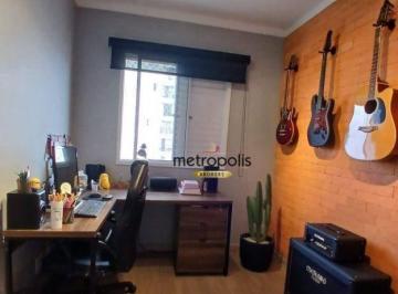 Dormitório 2  · Apartamento à venda, 65 m² por R$ 598.000,00 - Vila Curuçá - Santo André/SP