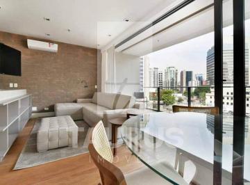 Foto 01 · Apartamento à venda com 1 quarto na Vila Olímpia - São Paulo-SP.