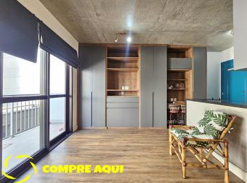 Apartamento · 30m² · 1 Quarto · República | Studio Mobiliado | 30 m2 | Varanda | Metrô República