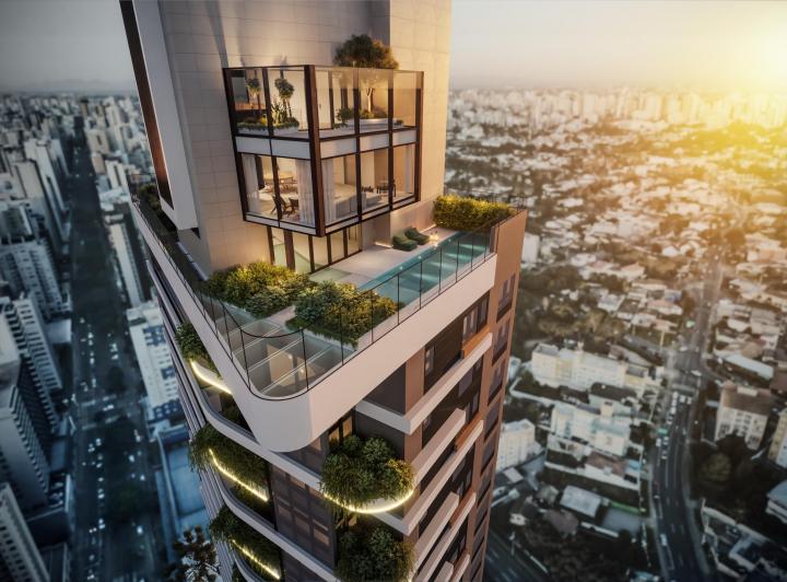 Imóvel novo vertical , Curitiba · Apartamento Bigorrilho Curitiba - OÁS