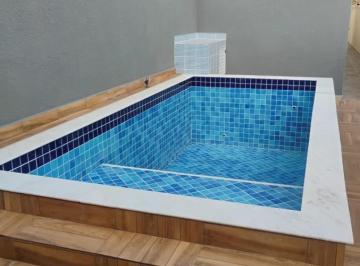 Casa de 3 quartos, Itanhaém · Casa nova com  03 dormitórios sendo 02 suíte e piscina a venda em Itanhaém