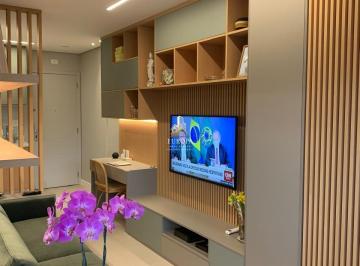 Apartamento · 43m² · 1 Quarto · 1 Vaga · Apartamento 43m2 - 1 suíte com vaga e ar condicionado - Brooklin