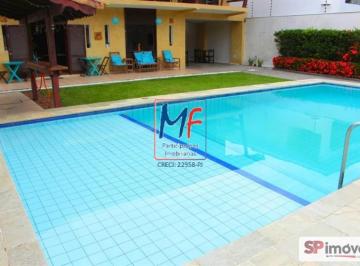 Casa · 150m² · 5 Quartos · Excelente sobrado no Balneário da Praia do Perequê, Guarujá/SP, com 5 dormitórios (3 suítes), sala,