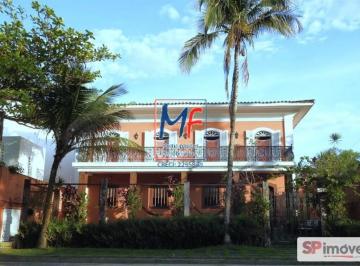 Casa · 453m² · 6 Quartos · Excelente sobrado no Balneário da Praia do Pernambuco, Guarujá/SP, com 453m² a.u., 6 dormitórios (4 