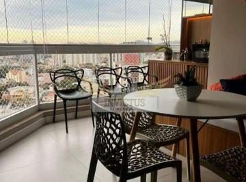 Apartamento · 91m² · 3 Quartos · 2 Vagas · Apartamento com 3 Quartos no Condomínio Quinta de Niagara para Comprar, 91m²- Vila Assunção, Santo A