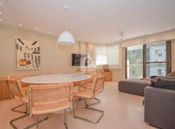 sala · Exuberante apartamento, 3 quartos, infraestrutura completa, vista para o Cristo e rua silenciosa! 