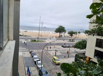 vista lateral mar · Apartartamento Duplex em Copacabana