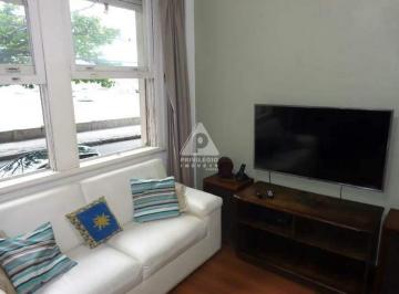 SALA · Apartamento com 2 quartos vista [mar] na Urca, Rio de Janeiro 