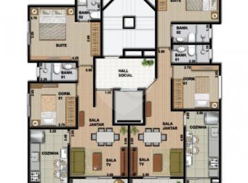 Apartamento · 61m² · 2 Quartos · 2 Vagas · Apartamento com 2 quartos à venda em Tremembé - SP