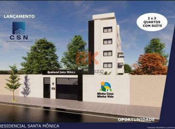 Apartamento · 60m² · 2 Quartos · 1 Vaga · Apartamento à venda, 2 quartos, 1 suíte, 1 vaga, Santa Branca - Belo Horizonte/MG