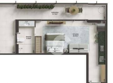 d7c436384cdc3eb3ef991fd293d15a07ddbabda2 · Studio ÍON Icaraí - 46m2