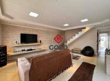 d68ac1767faa29567a3e620d11d73ee6c4987858 · Sobrado com 3 dormitórios à venda, 266 m² por R$ 620.000,00 - Vila Guaraciaba - Santo André/SP