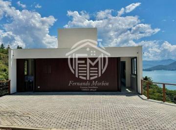 Casa · 400m² · 4 Quartos · 4 Vagas · Casa Nova de Alto Padrão com Vista Panorâmica para o Mar em Condomínio Fechado – Ubatuba/SP