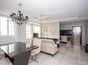 Apartamento · 90m² · 3 Quartos · 2 Vagas · Edifício Equilíbrio: Cobertura Duplex mobiliada com 3 quartos (2 suítes) no bairro Bigorrilho!