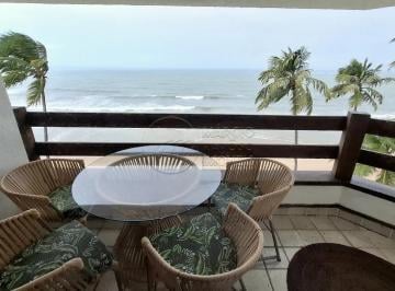 Apartamento · 70m² · 2 Quartos · Flat Beira-Mar com Varanda e Mobiliado à venda em Maceió