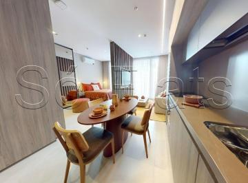 Apartamento · 60m² · 1 Quarto · 1 Vaga · Residencial JFL125, flat disponível para locação contendo 60m², 1 dormitório e 1 vaga.