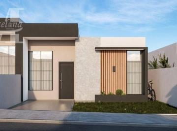 2832520f80ed722881c37646cbac474a1f2b4321 · Casa térrea em construção no Condomínio Venezian na Fazenda Rio Grande