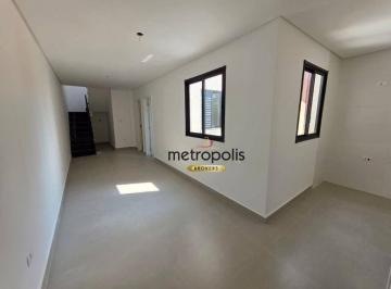 Sala · Cobertura com 2 dormitórios à venda, 121 m² por R$ 770.000,00 - Jardim Bela Vista - Santo André/SP