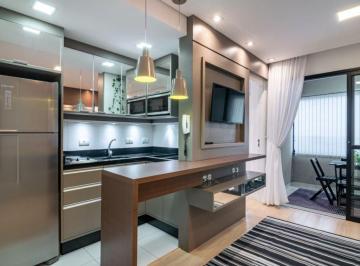 ade824000e778b8b525ce1cce274fc0d8e947fb3 · Apartamento com 1 dormitório para alugar, 37 m² por R$ 3.903,24/mês - Centro - Curitiba/PR