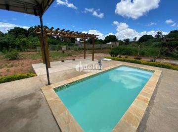 Rural · 2500m² · 2 Quartos · 2 Vagas · Chácara mobiliada disponível para locação e venda no bairro Panorama em Uberlândia-MG