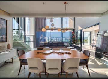 Foto 01 · Casa de luxo no Urbanova: 4 suítes, mezanino, vista privilegiada e muitos detalhes de conforto e tec