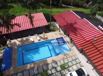 Casa · 298m² · 5 Quartos · 21 Vagas · Cond. Parque Rizzo II (Km 32 R. Tavares) 5d / 3sts, piscina, campo futebol!