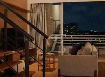 7653dfd09b7034b8736678cbc509f1b105e00c52 · Apartamento Duplex com 2 dormitórios à venda, 65 m² ,2 vagas, mobiliado - Brooklin - perto WTC