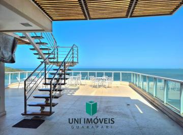 Foto 02 · Cobertura à venda na Praia do Morro em Guarapari - Vista de um cruzeiro em alto-mar!