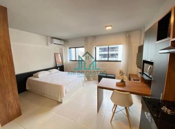 Apartamento · 29m² · 1 Quarto · 1 Vaga · Studio Mobiliado no Edifício Time a 200m da Praia de Ponta Verde - Maceió Alagoas
