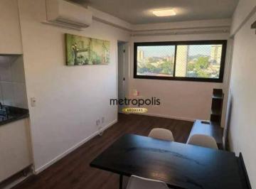 Sala · Apartamento para alugar, 48 m² por R$ 2.783,00/mês - Jardim Jamaica - Santo André/SP