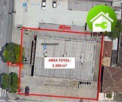 Terreno · 1260m² · Terreno à Venda – Ideal para Grandes Empreendimentos em Santos