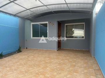 Casa · 62m² · 2 Quartos · 2 Vagas · Casa em Jardim Carvalho, Ponta Grossa/PR de 62m² 2 quartos à venda por R$ 270.000,00