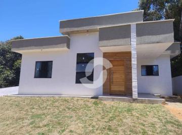 Casa · 92m² · 3 Quartos · 2 Vagas · Casa em Balneário Bambuí (Ponta Negra), Maricá/RJ de 92m² 3 quartos à venda por R$ 410.000,00