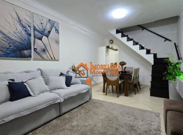 Casa · 199m² · 3 Quartos · 2 Vagas · Sobrado em Parque Continental, Guarulhos/SP de 199m² 3 quartos à venda por R$ 629.000,00