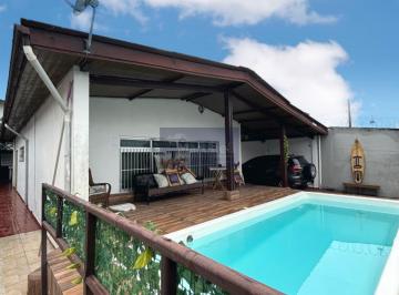 Foto 01 · Casa à venda em Itanhaém-SP, bairro Grandesp: 5 quartos, 3 suítes, 1 sala, 4 banheiros, 5 vagas de g