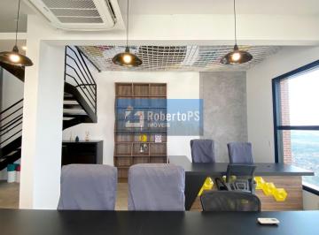 Foto 01 · Sala Comercial de Alto Padrão no Jardim Aquárius: 2 Salas, 4 Banheiros, 2 Vagas de Garagem - 115m² -